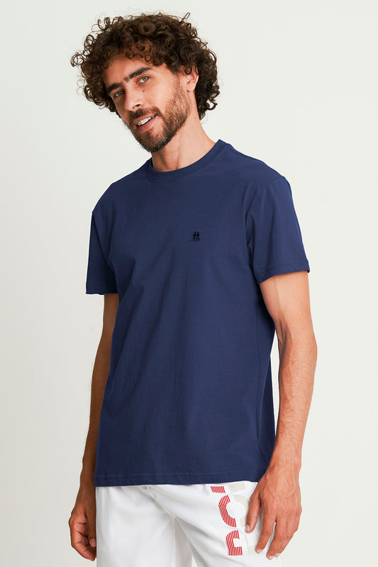 T-Shirt for Men 3 Pack Cotton Crewneck Classic Fit Short-Sleeve Comfort Moisture-Wicking