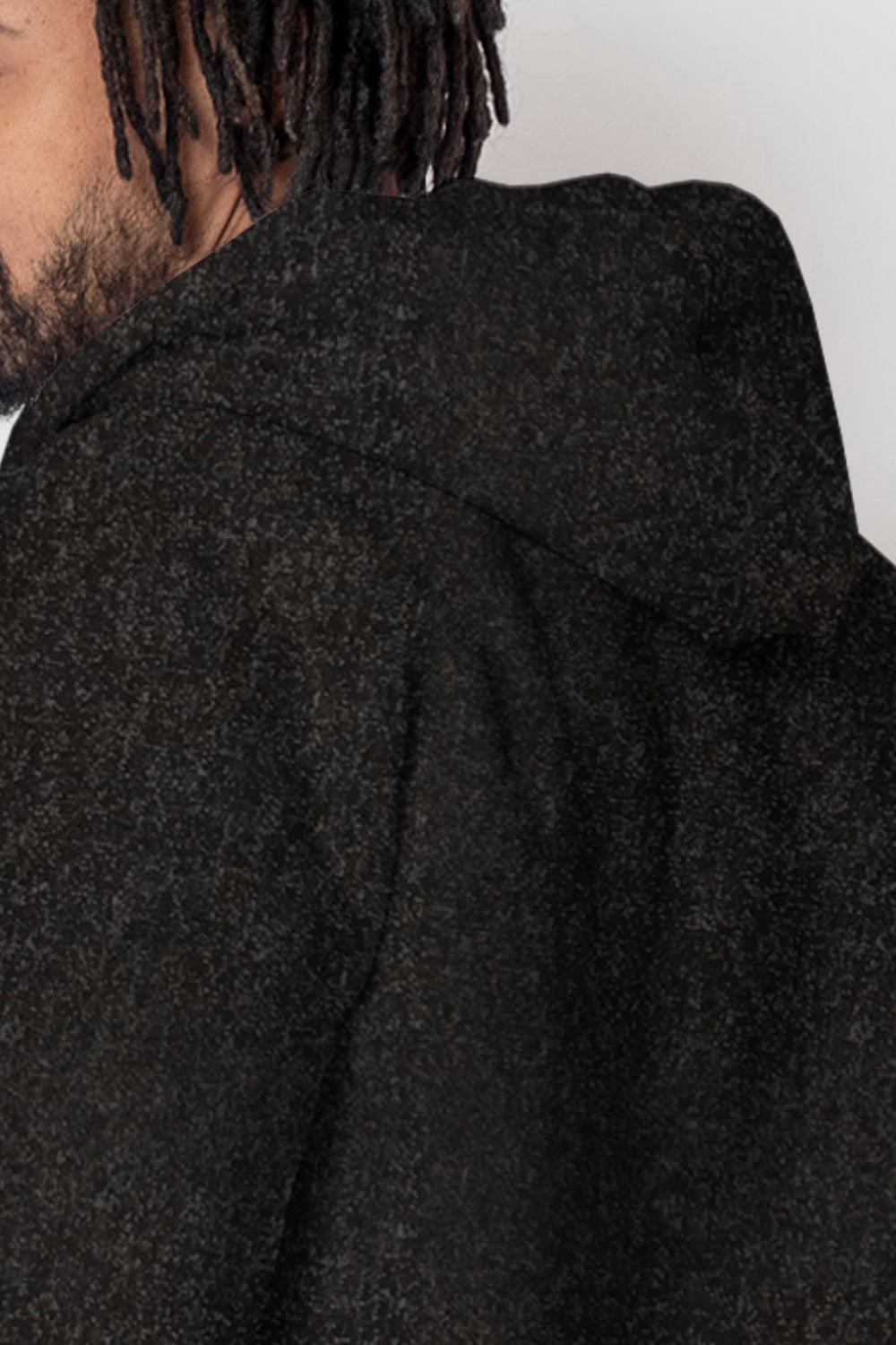 Men's Full-Zip Fleece Hoodie Soft Cotton Blend Sweatshirt with Adjustable Hood and Front Pockets