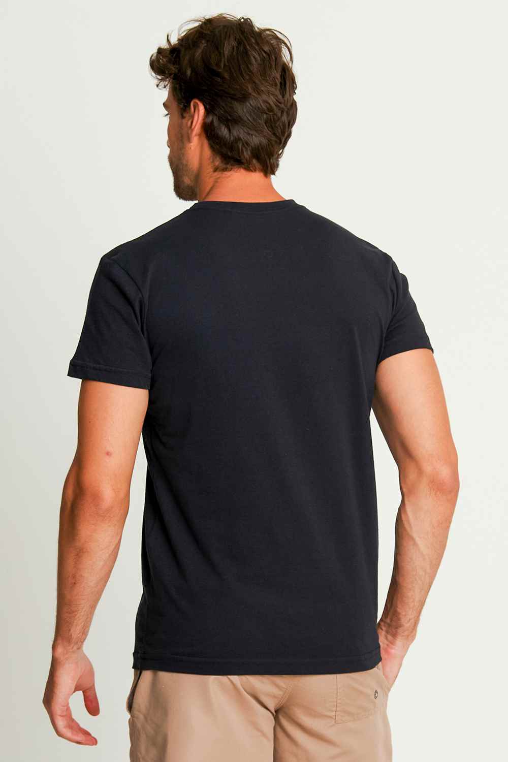 T-Shirt for Men 3 Pack Cotton Crewneck Classic Fit Short-Sleeve Comfort Moisture-Wicking